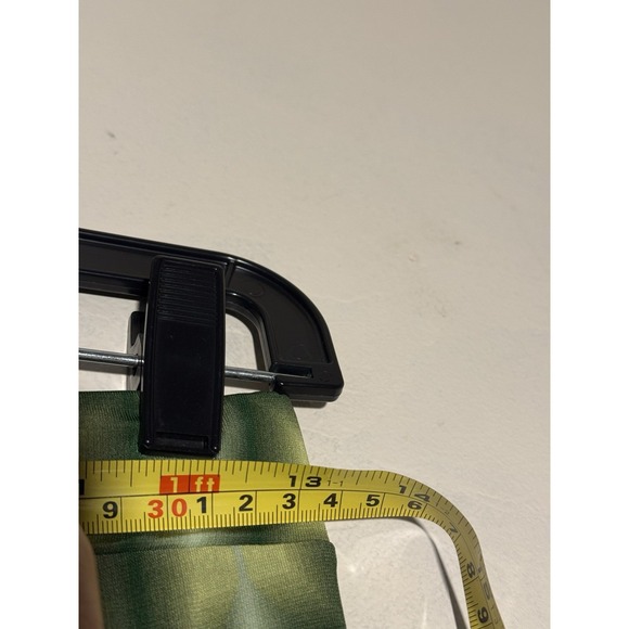 Paloma Wool Green Wide Leg Pants Modern Viscose Portugal Hippie Size M - Picture 8 of 10